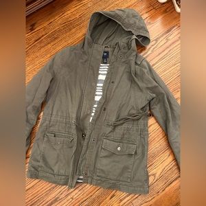 Green Utility/Cargo Jacket